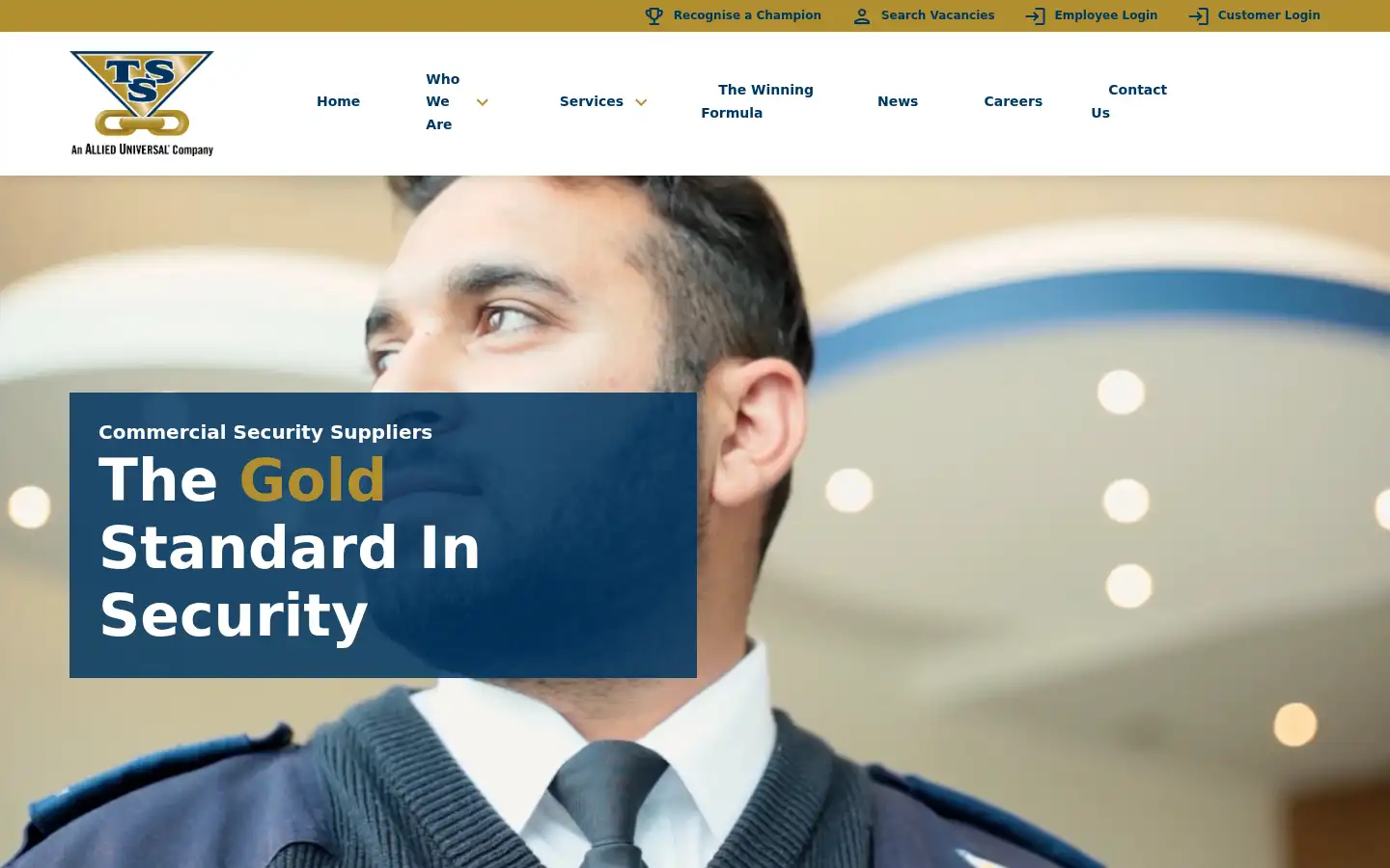 Screenshot of totalsecurity.co.uk