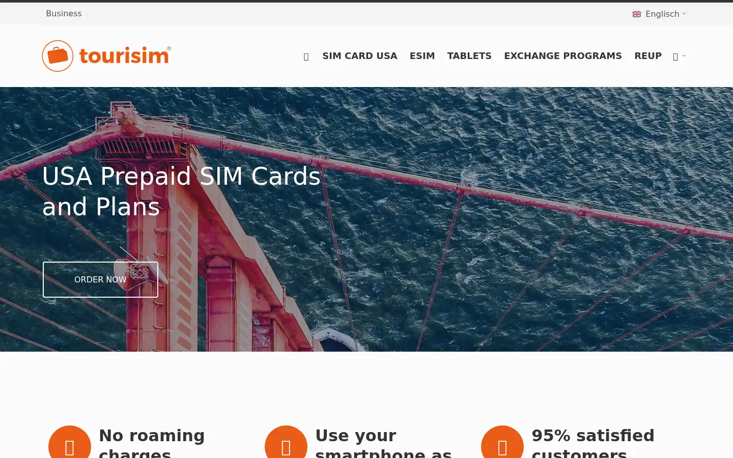 Screenshot of tourisim.de