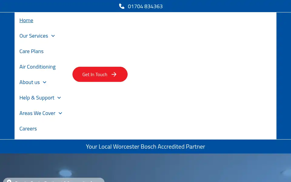 Screenshot of towerheating.com