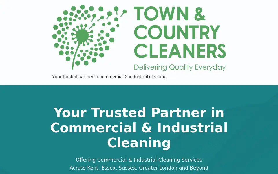 Screenshot of townandcountrycleaners.co.uk