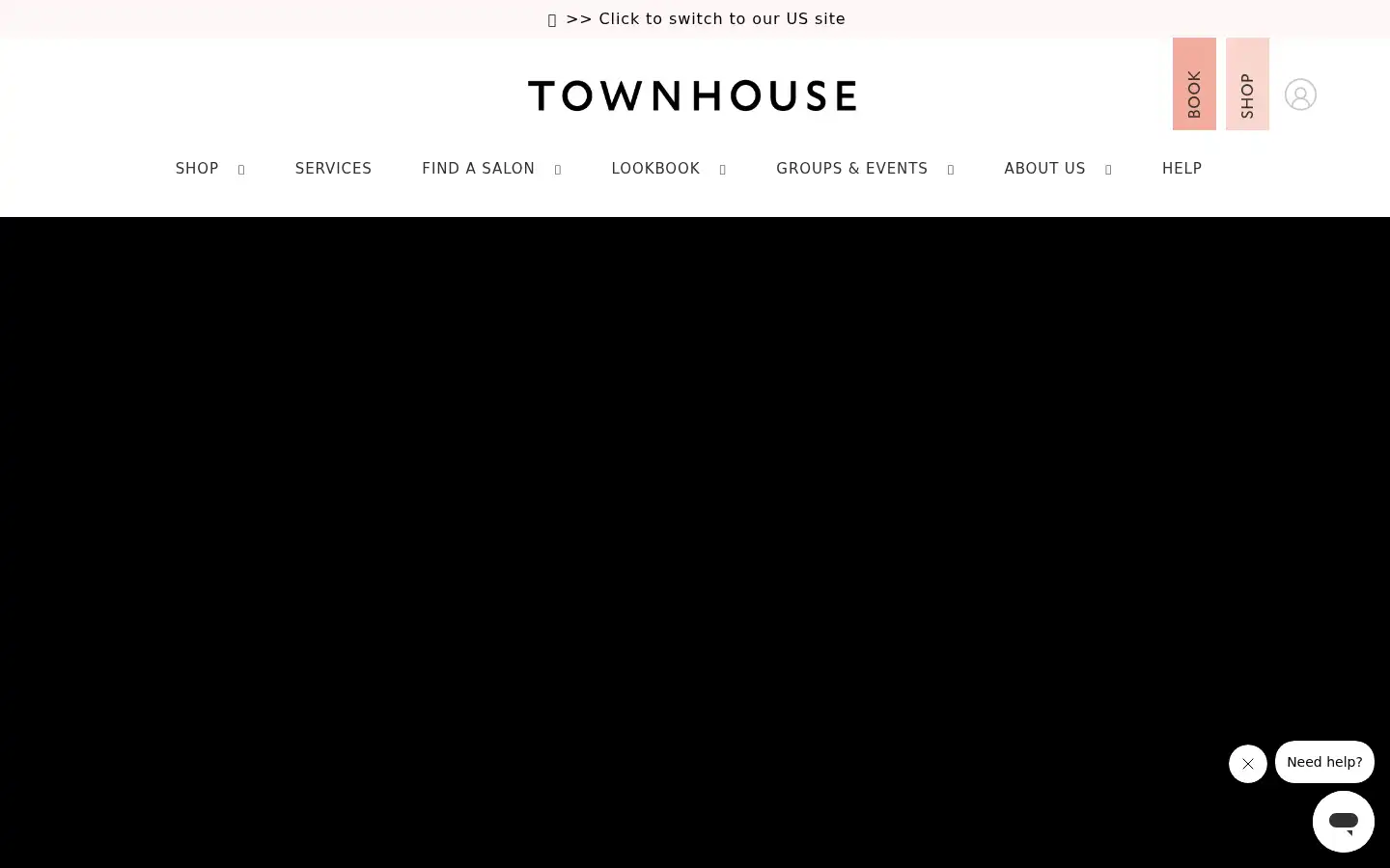 Screenshot of townhouse.co.uk