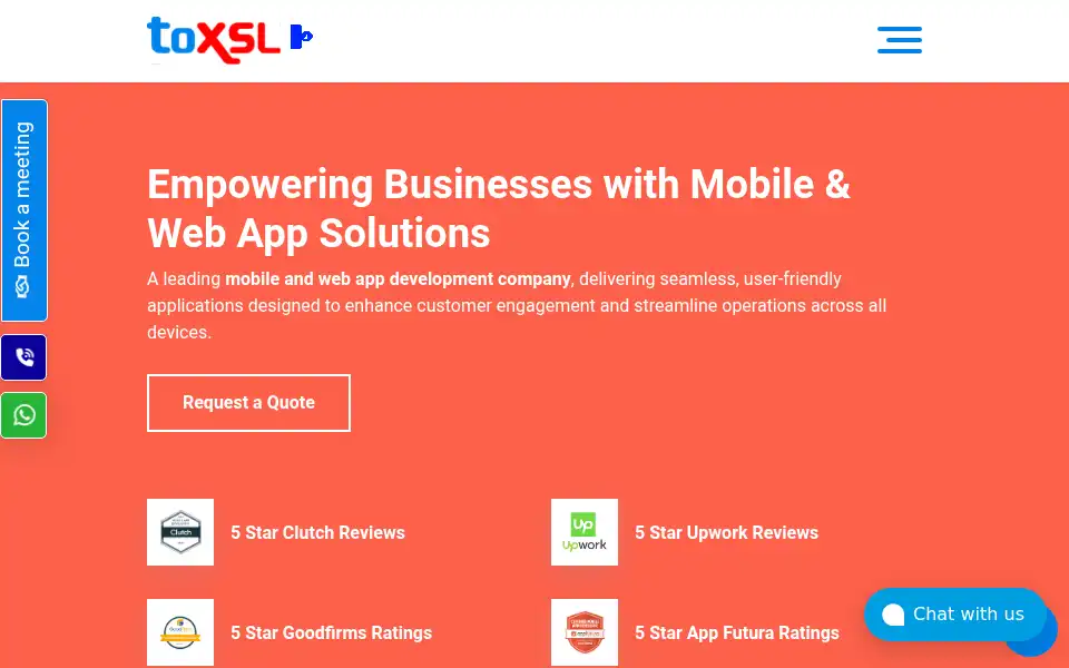 Screenshot of toxsl.com