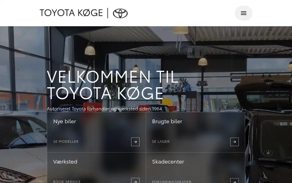 Screenshot of toyota-koege.dk