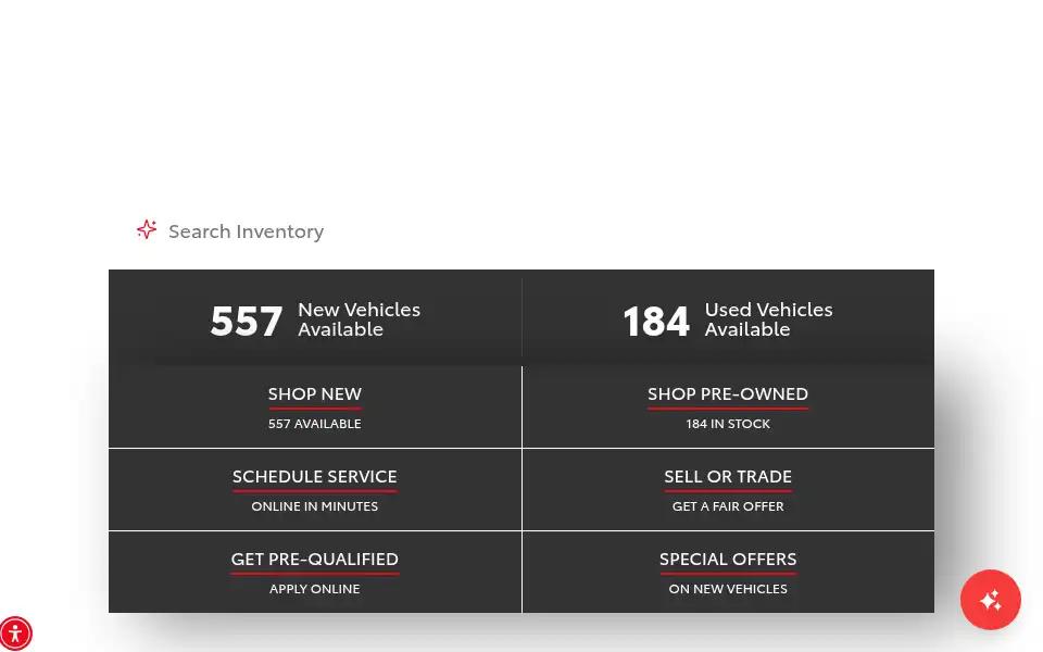 Screenshot of toyotamarin.com