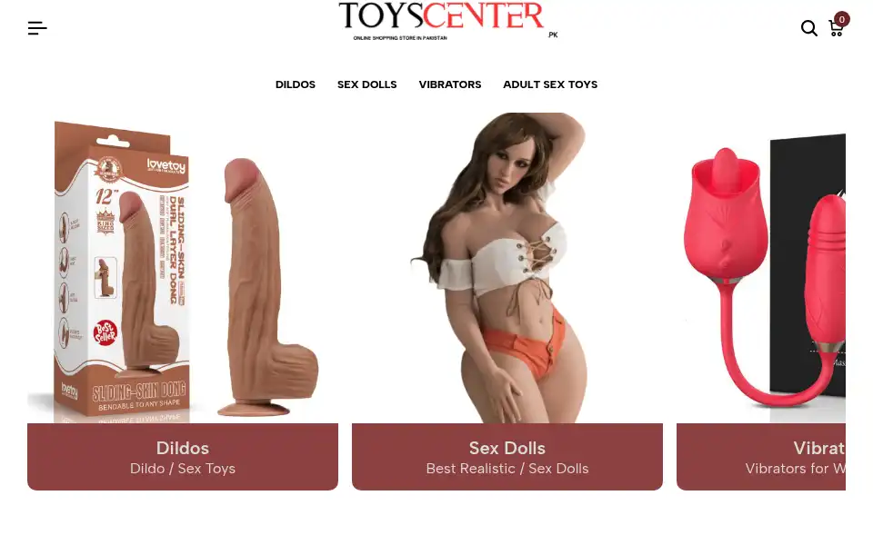 Screenshot of toyscenter.pk