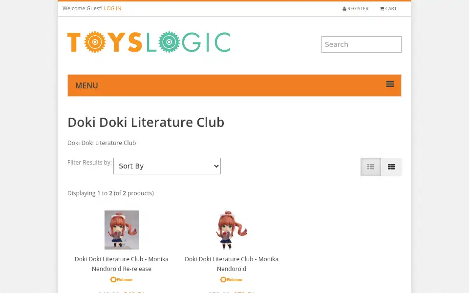 Screenshot of toyslogic.com