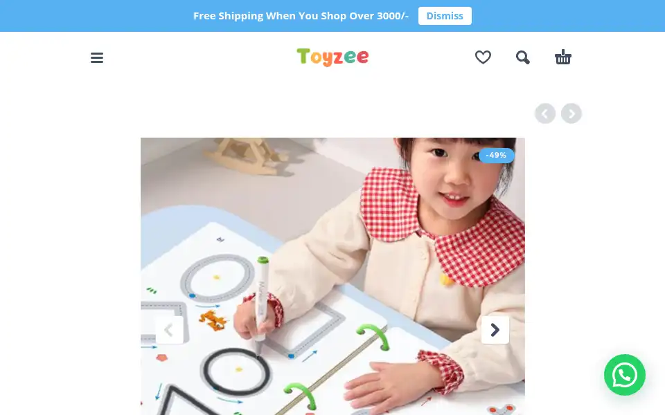 Screenshot of toyzee.pk