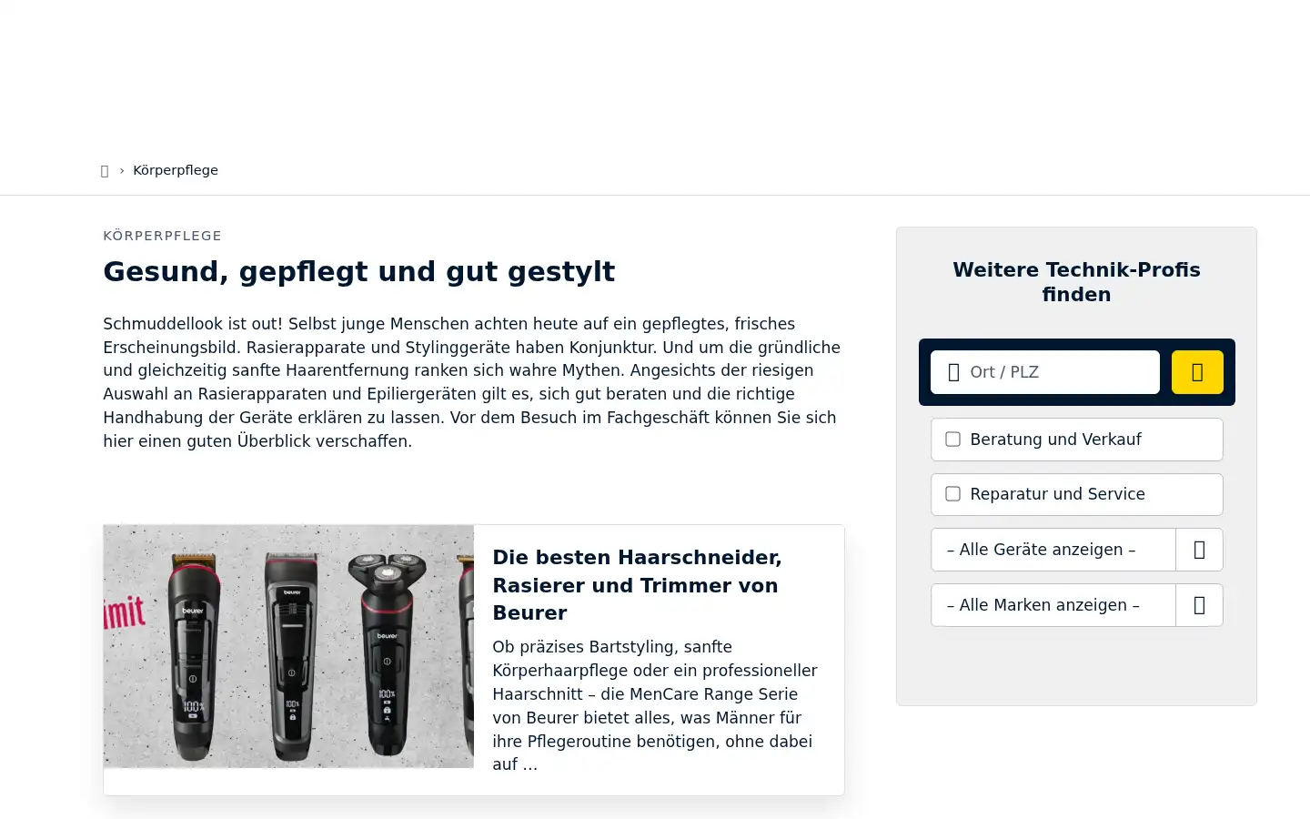 Screenshot of tp-ew24.de