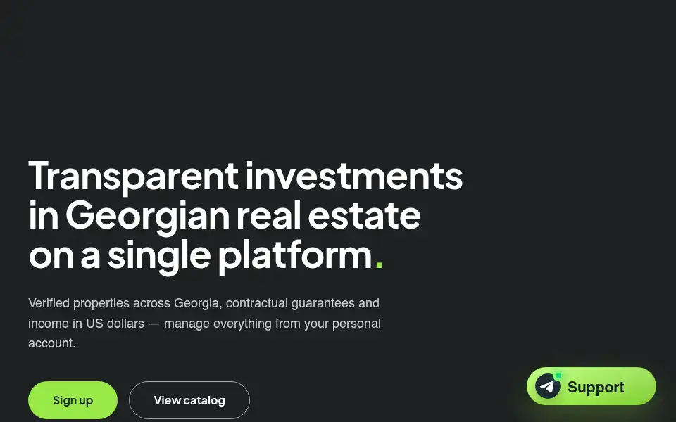 Screenshot of tpg-corporation.com