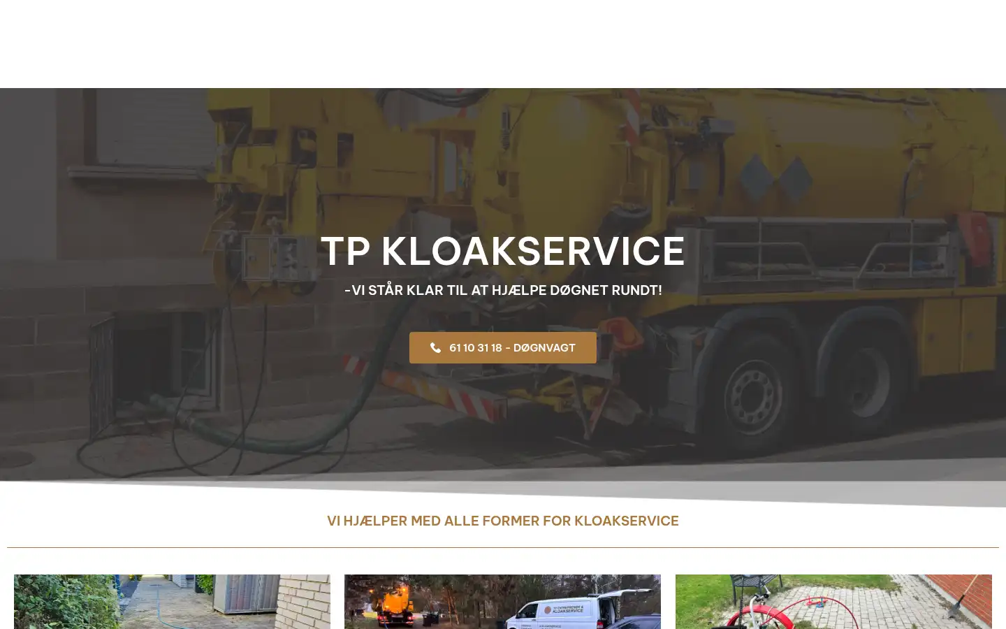 Screenshot of tpgruppen.dk