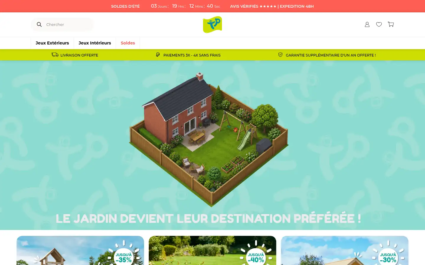 Screenshot of tptoys.com