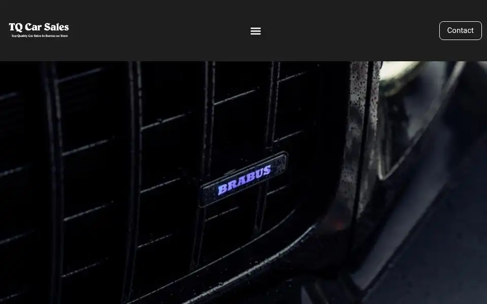 Screenshot of tqcarsales.co.uk