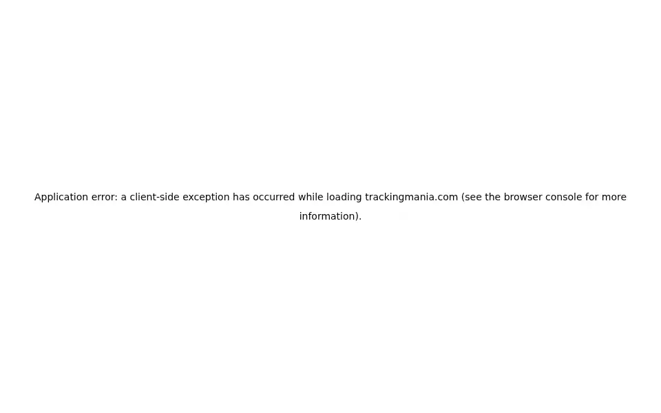 Screenshot of trackingmania.com