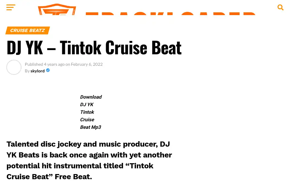 Screenshot of trackloaded.com.ng