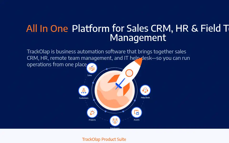 Screenshot of trackolap.com