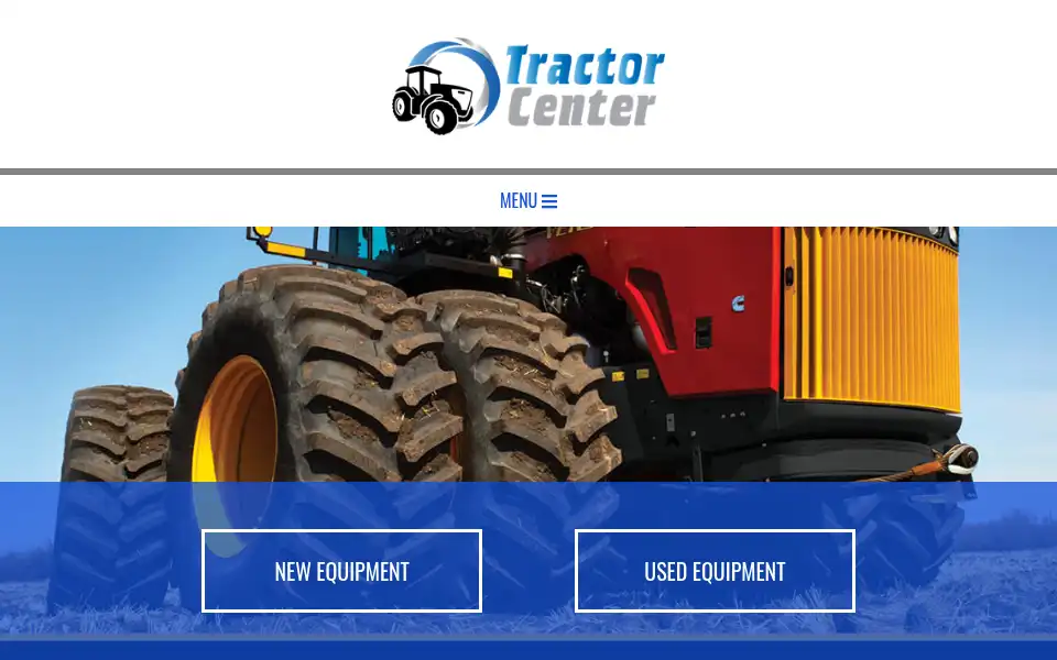 Screenshot of tractorcenter.net