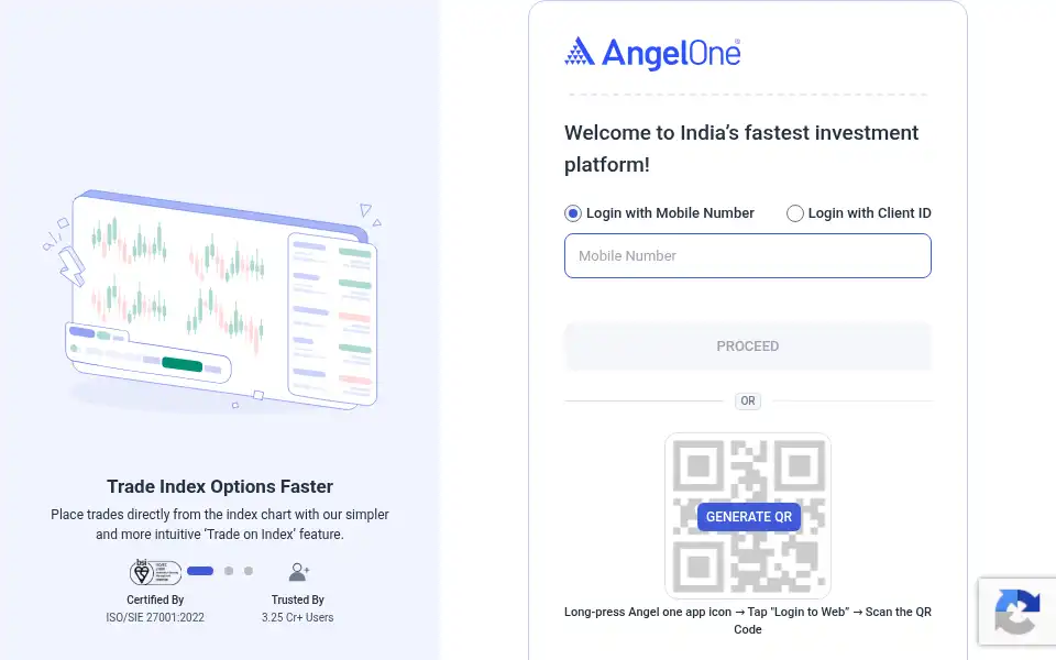 Screenshot of trade.angelone.in