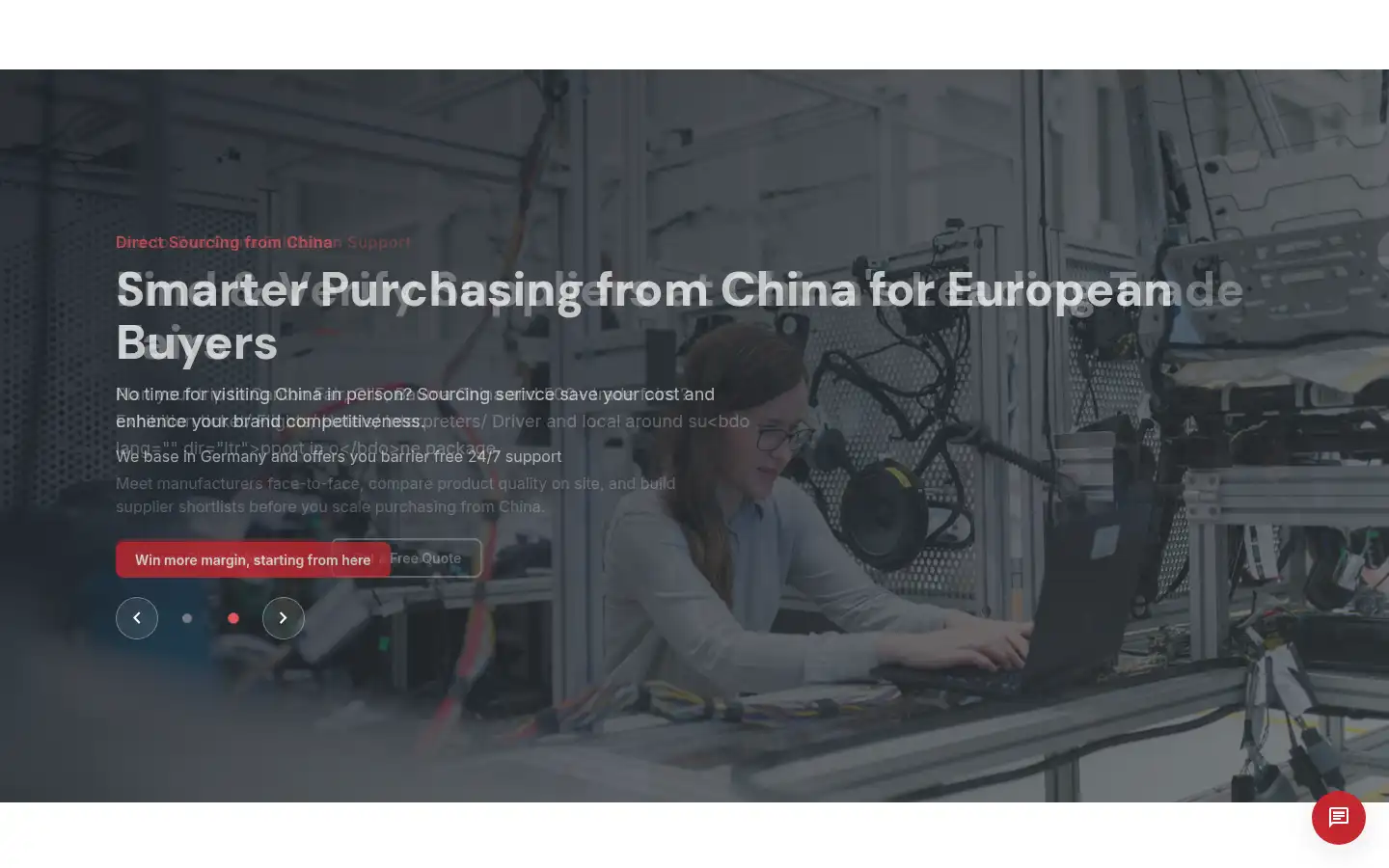 Screenshot of trade-china.eu