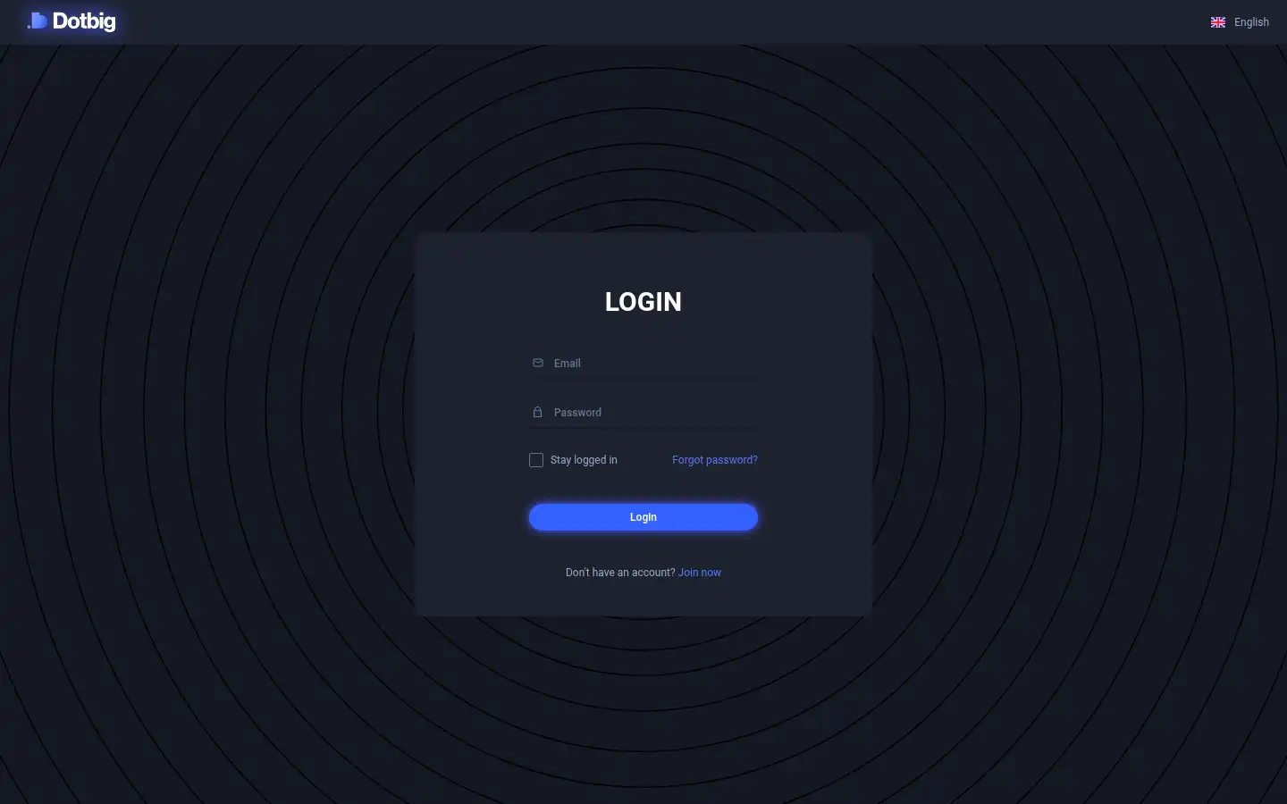 Screenshot of trade.dotbig.com