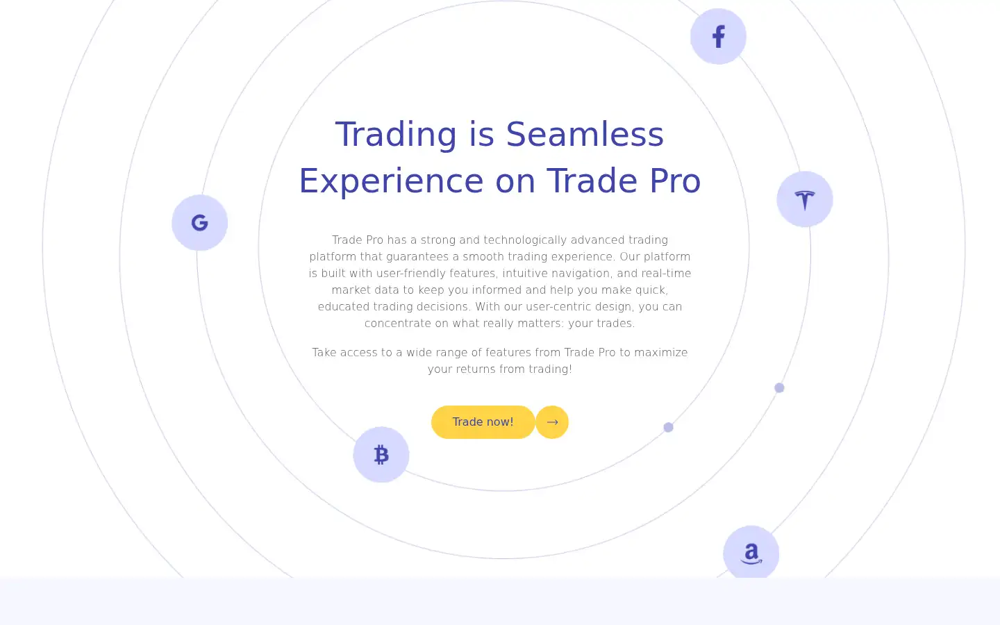 Screenshot of trade-pro.one