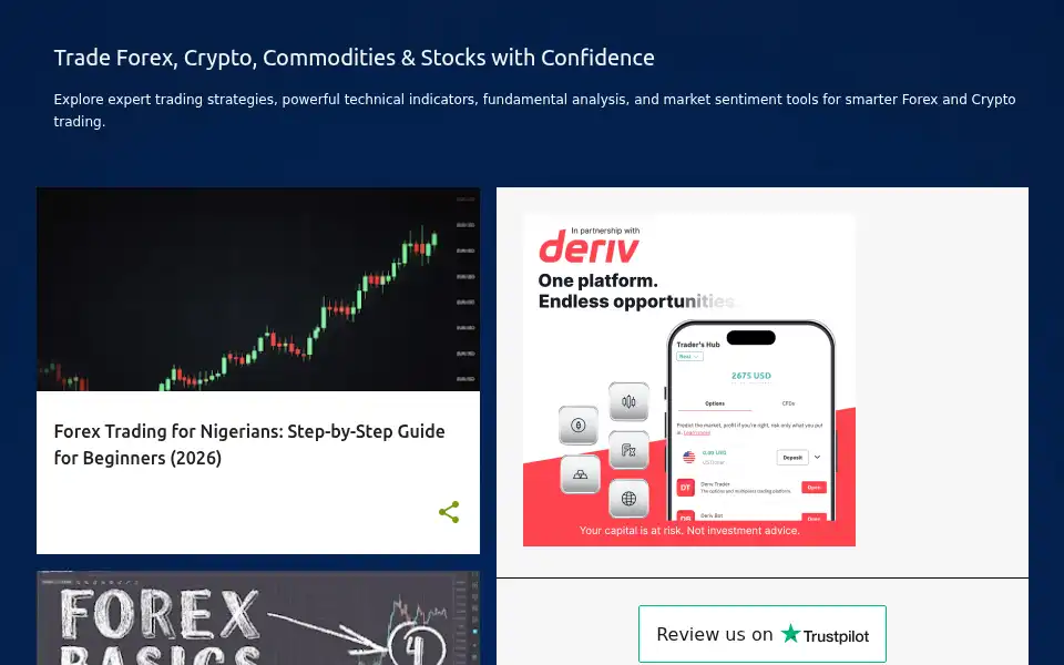 Screenshot of tradeforexcrypto.com