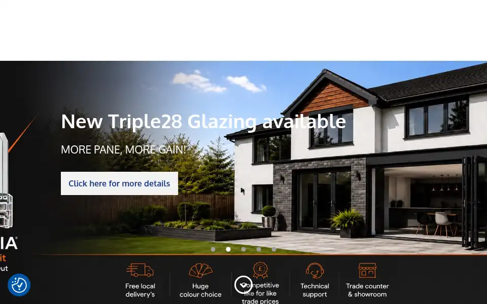 Screenshot of tradeframesnottingham.com