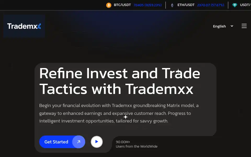 Screenshot of trademxx2.com