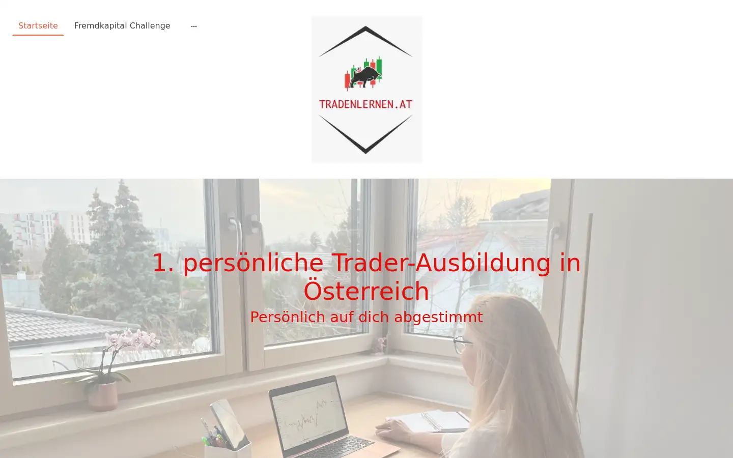 Screenshot of tradenlernen.at