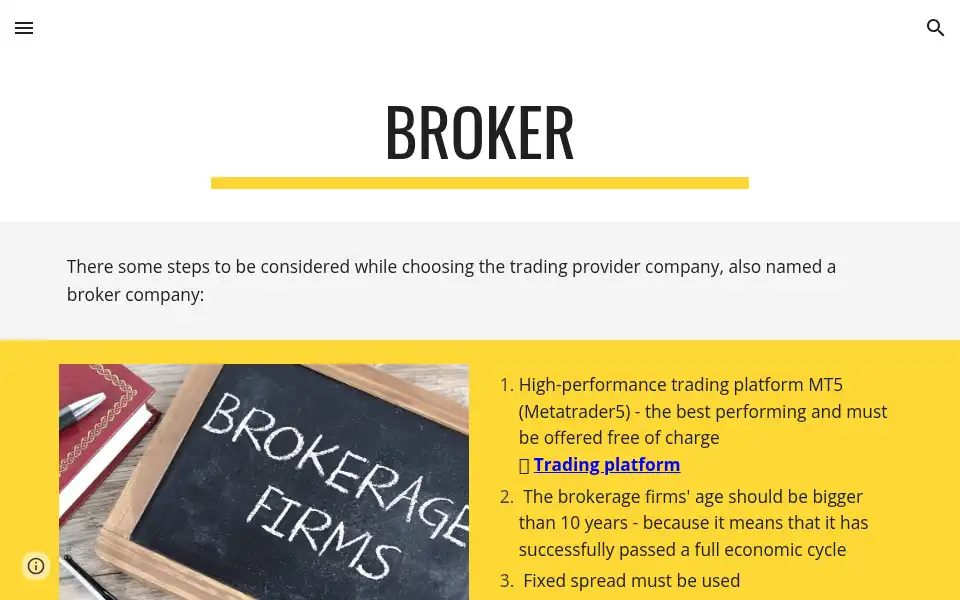 Screenshot of traderstime.co.uk