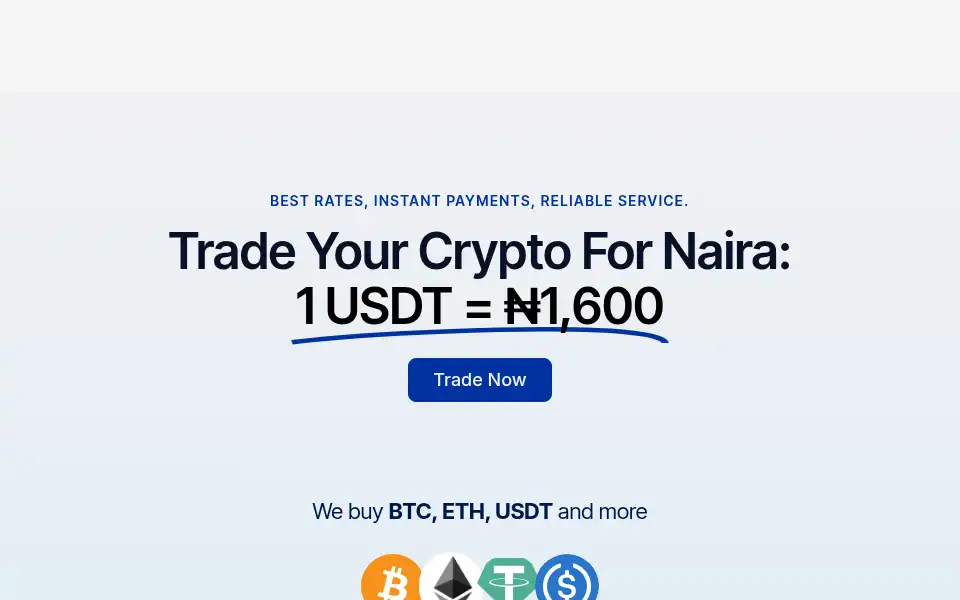 Screenshot of tradewithbluex.com