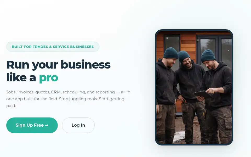 Screenshot of tradeyhub.co.uk