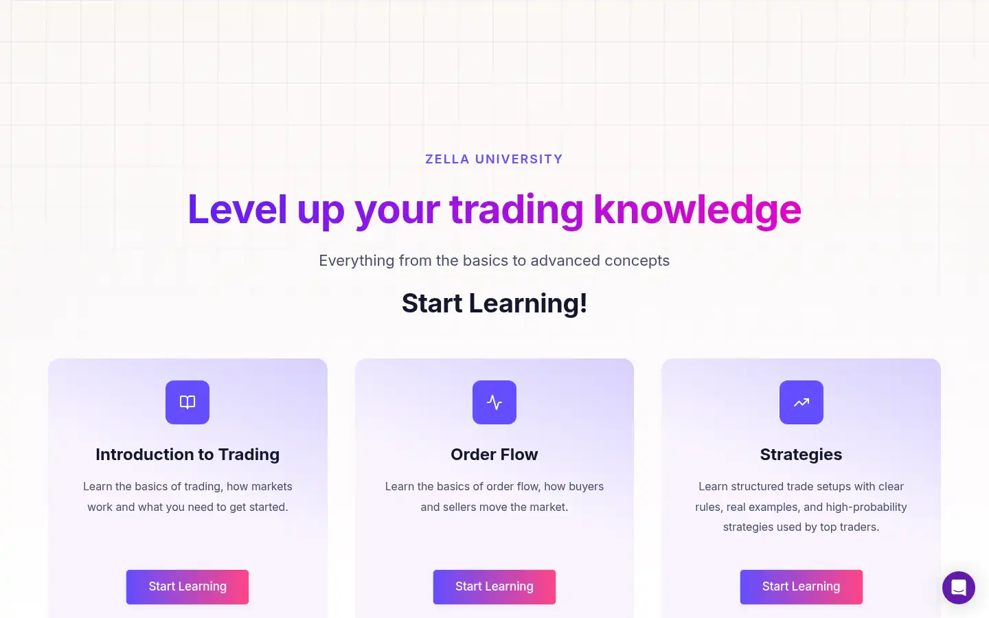 Screenshot of tradezella.com
