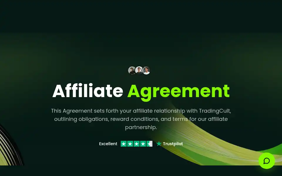 Screenshot of tradingcult.com