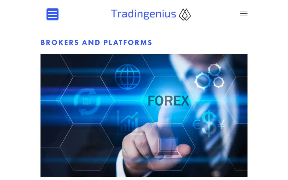 Screenshot of tradingenius.org