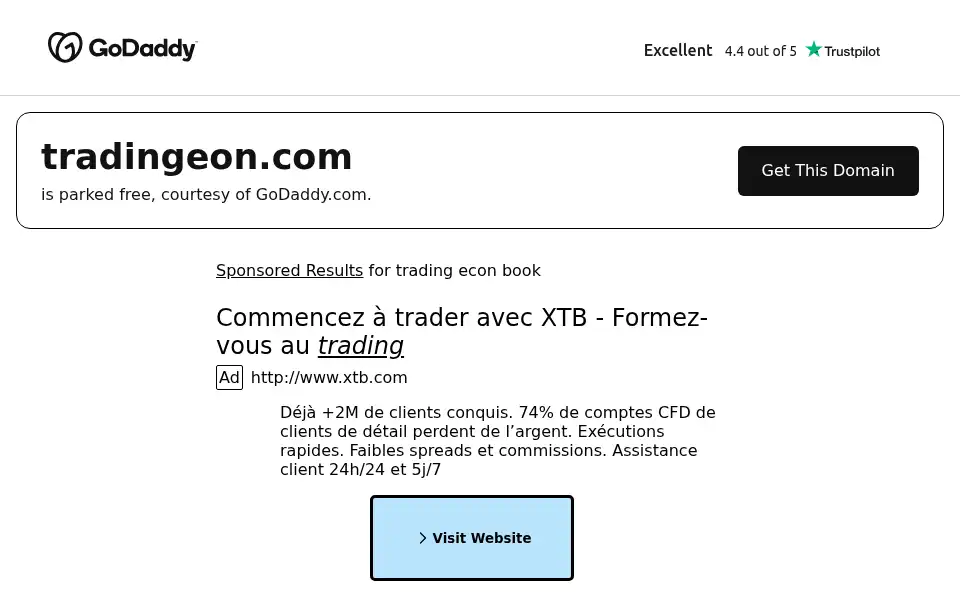 Screenshot of tradingeon.com