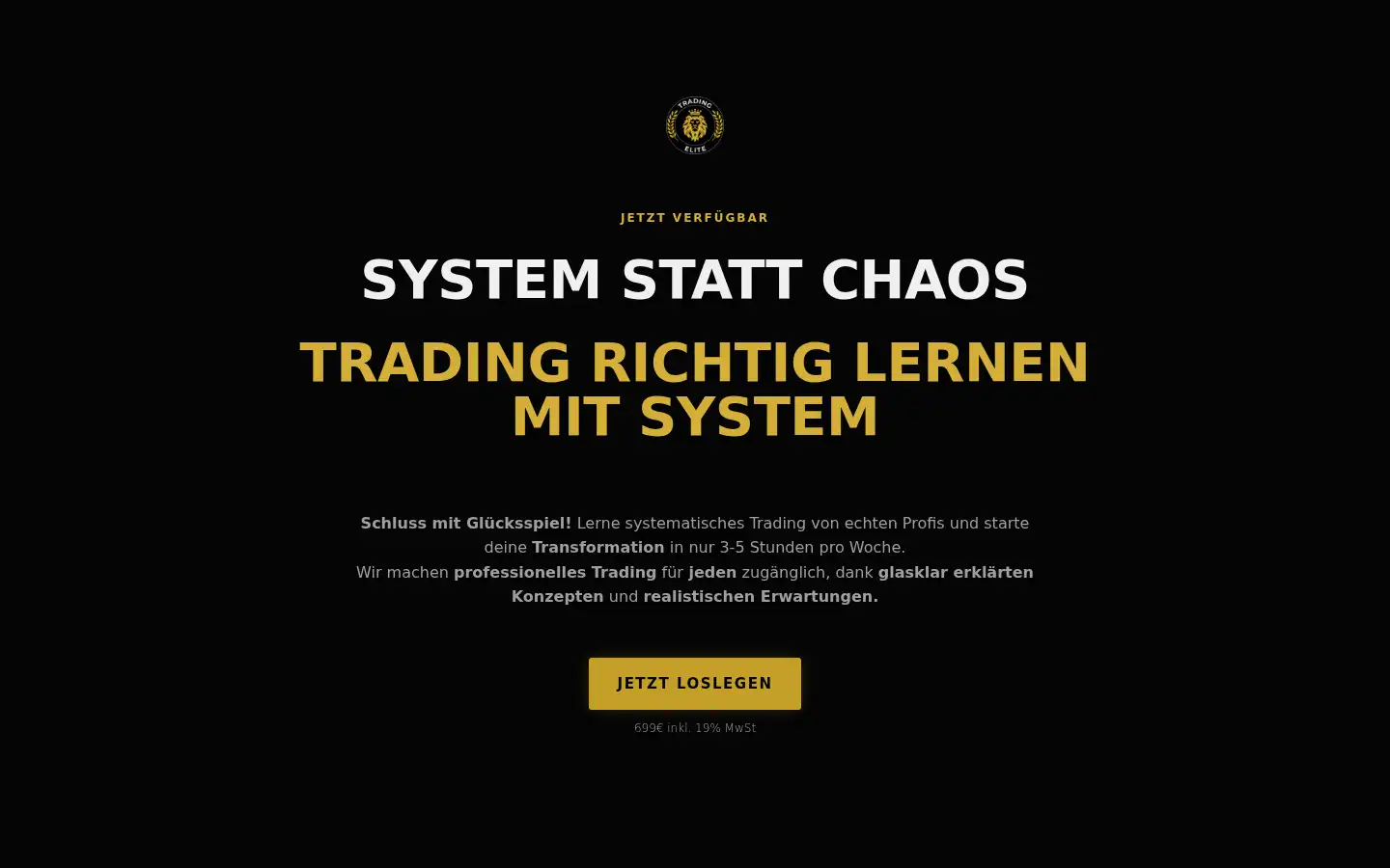 Screenshot of tradinglernen.boersenpsycho.de