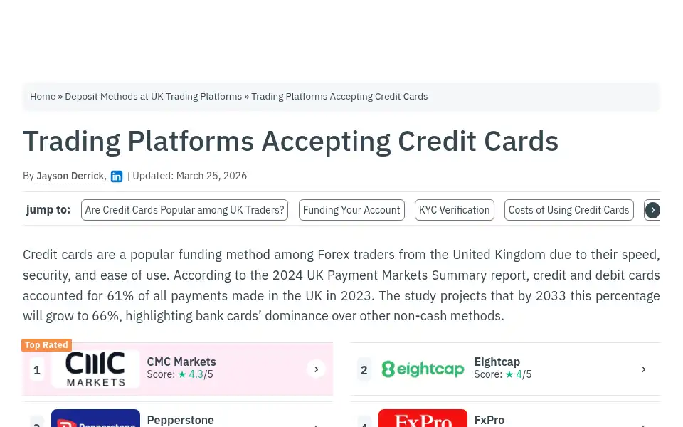Screenshot of tradingplatforms.co.uk