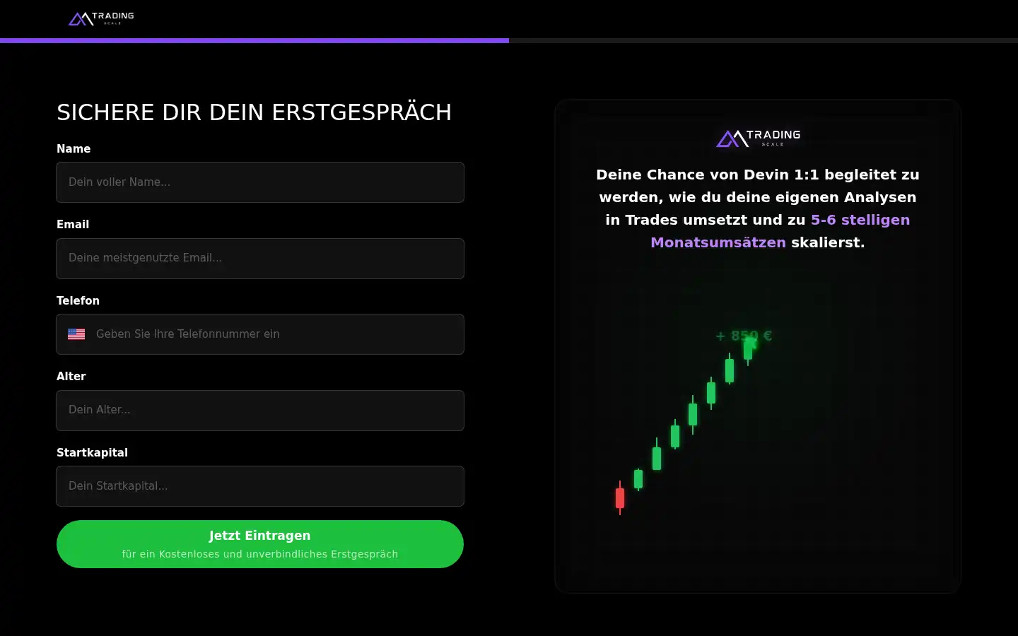 Screenshot of tradingscales.com