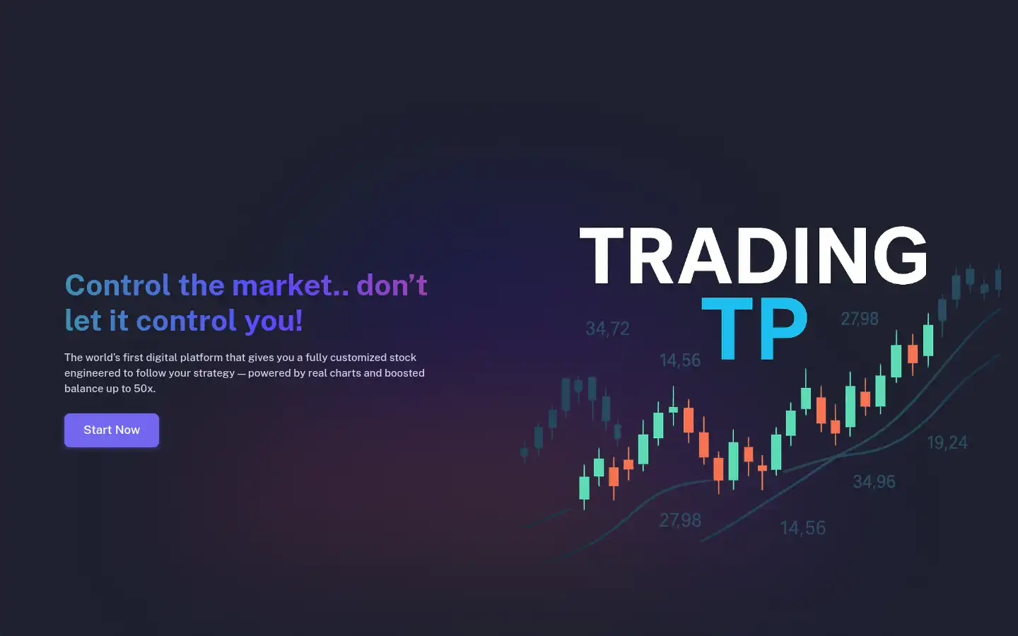 Screenshot of tradingtp.com