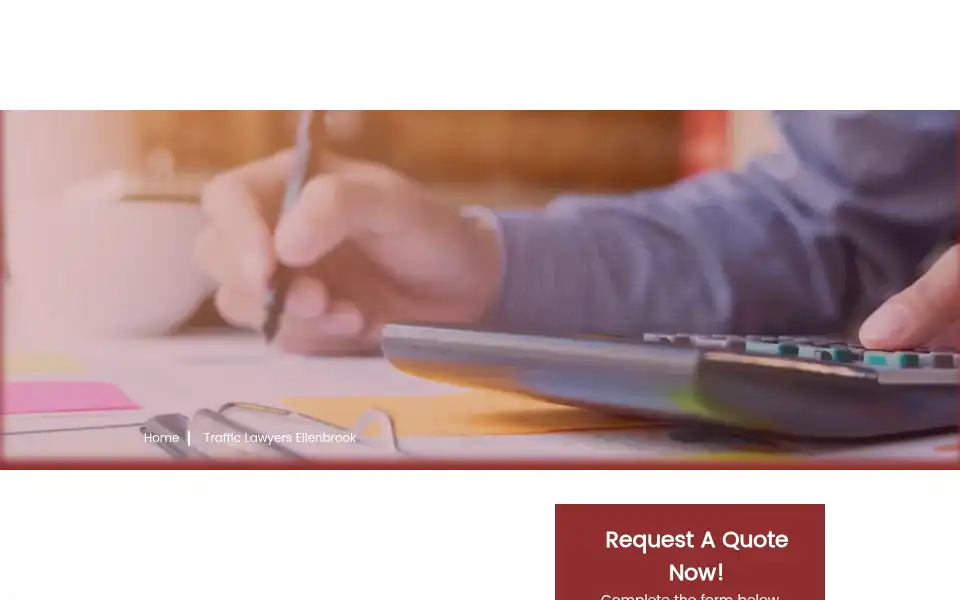 Screenshot of trafficlawyersperthwide.com.au