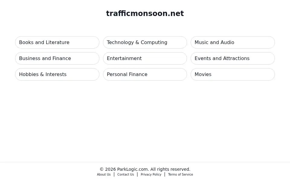Screenshot of trafficmonsoon.net