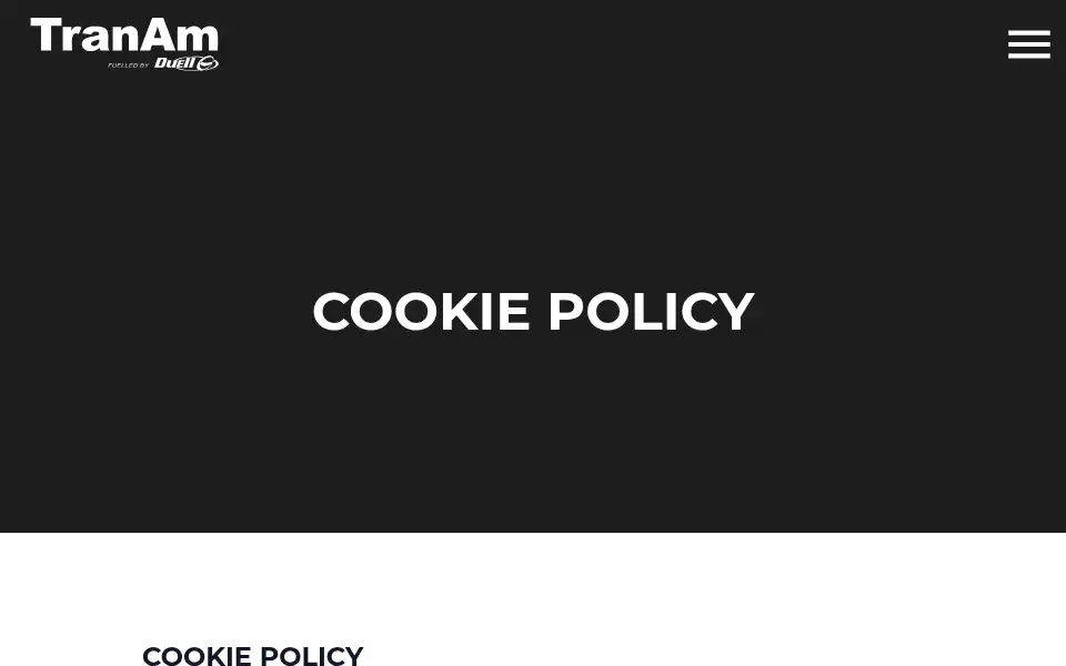 Screenshot of tranam.co.uk