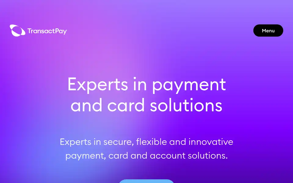 Screenshot of transactpaymentsltd.com