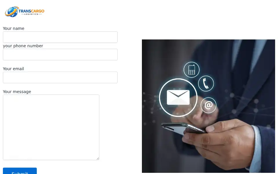 Screenshot of transcargolog.com