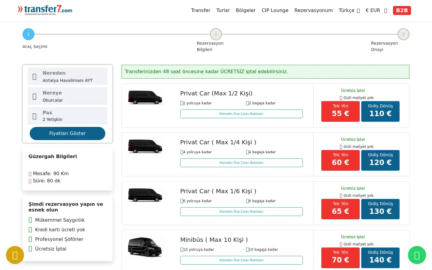 Screenshot of transfer7.com