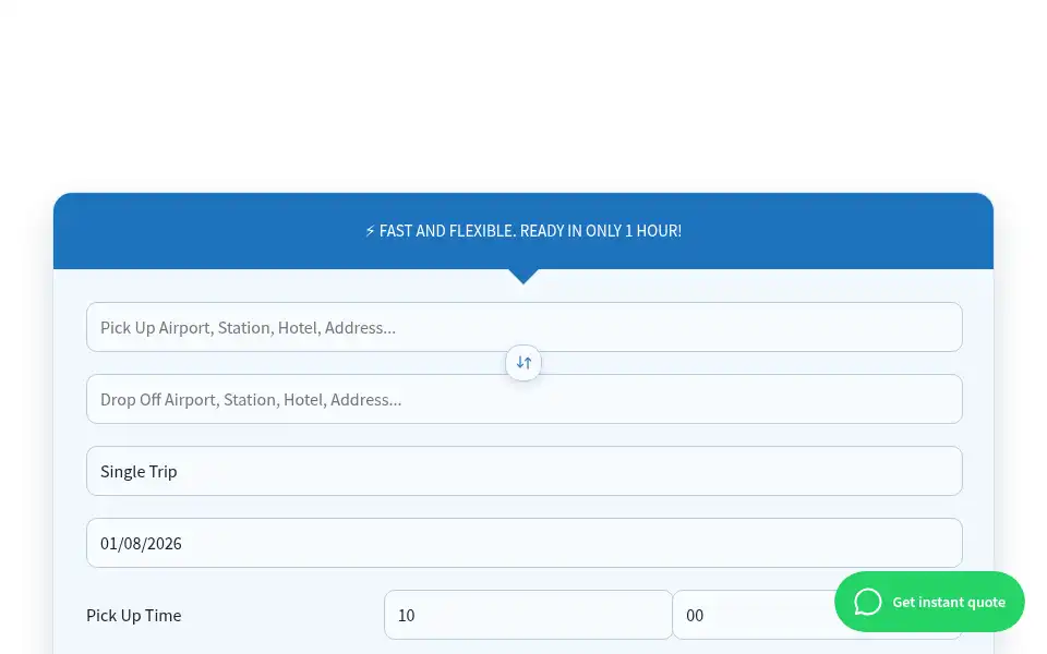 Screenshot of transferme24.com
