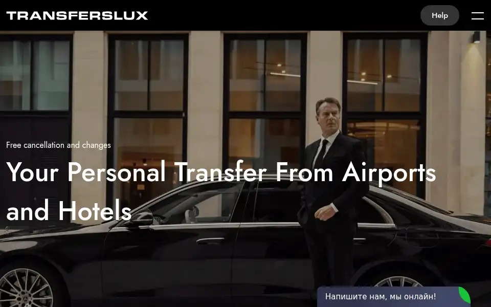 Screenshot of transferslux.com