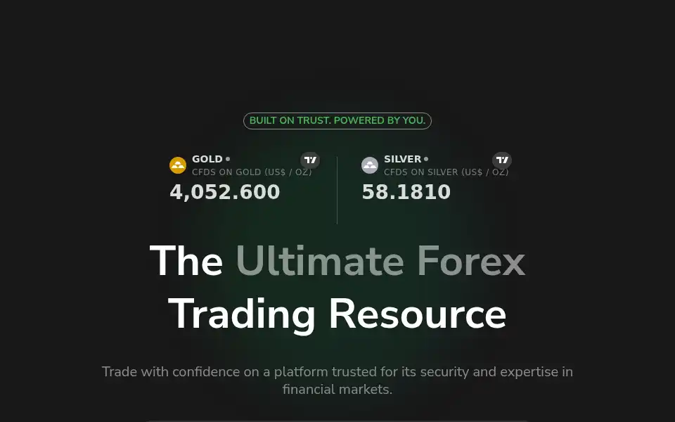 Screenshot of transgoldmarkets.com