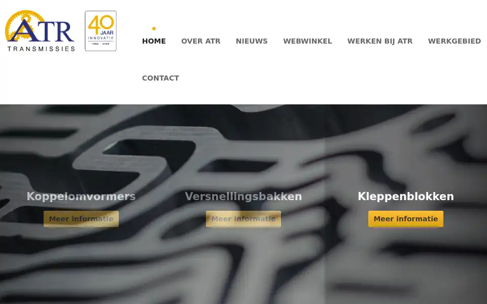 Screenshot of transmissies.nl