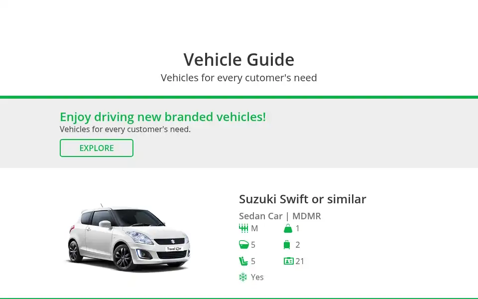 Screenshot of travelcar.ge
